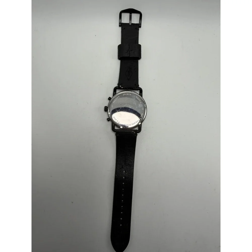 Fossil FS5504 New Battery Commuter Mens Chronograph Watch 42MM 8.5
